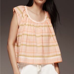 NWT Plaid Swing Top